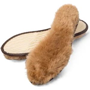 Fellhof 4503 Alpaka Wollen Inlegzolen Uniseks - Beige - Warme Voeten - 40