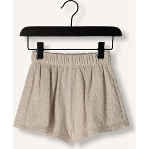 PLAY UP Embellished Jersey Shorts Broeken Meisjes - Beige - Maat 128