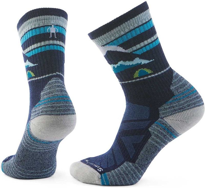 Womens - Hike Light Cushion Crew Socks - Grijs - Merinowol