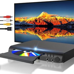 Dvd Speler Met HDMI - Geschikt Voor Divx Ultra, Mpeg1, Mpeg2, Mpeg4 - Full Hd - Regiovrij - Inclusief HDMI En Afstandsbediening - Dvd En Cd Speler - Usb - Inclusief Afstandsbediening - Dvd Films