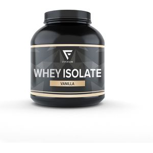 Whey isolate Vanille - 25 Eiwitshakes - Proteine poeder - Fitrium - 750 gram - Whey protein isolate