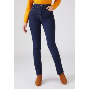Damart - Jeans straight fit, Perfect Fit by Damart - Dames - Blauw - 40