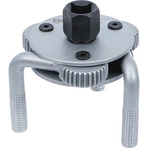 Oliefilterspin 3-armig voor oliefilters Ø 80-135 mm met adapters