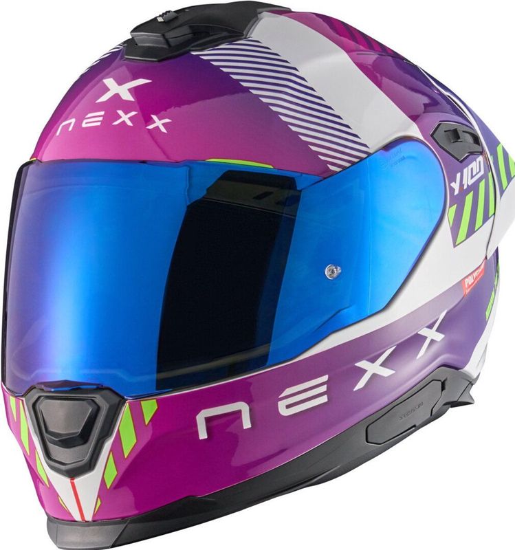 Y - 100R - Integraalhelm - Zwart - Kunststof - Inclusief Action Camera Houder