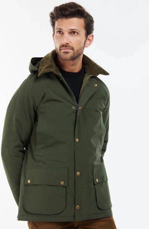 Barbour - Winter Ashby Jacket - Parka - Groen - Waterdicht