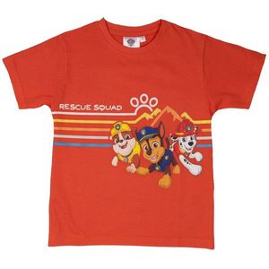 Paw Patrol Pyjama - Katoen - Rood/navy - maat 98/104