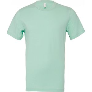 Bella+Canvas Unisex Heather CVC Short Sleeve Tee CV3001CVC - Heather Ice Blue - M