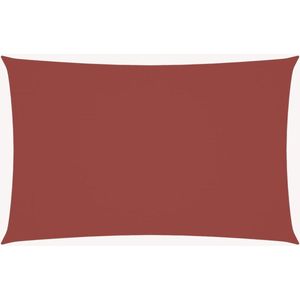 vidaXL Zonnescherm 5x7 m Terracotta Oxford Stof Zonnescherm - Terracotta - Oxford Stof - Waterdicht - Uv Bestendig