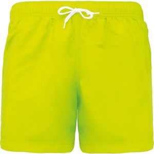 Zwemshort korte broek 'Proact' Fluorescent Geel - L