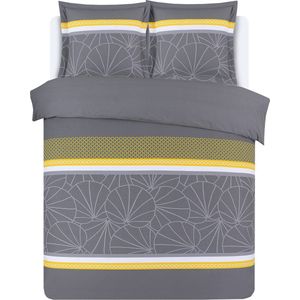 Vision Goldie - Dekbedovertrek 200x200cm met 2 bijhorende slopen - Tweepersoonsbed - 100% katoen