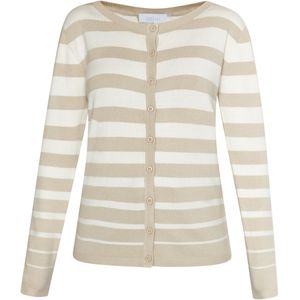 usha - Strickjacke - Maritiem Streifendesign - Vesten