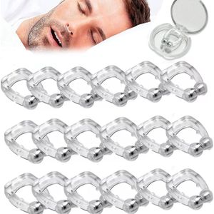 Anti-snurk - Neus Spreider - 18 Stuks - Siliconen - Werkt Tegen Snurken