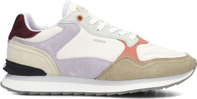 Hoff - Matera - Damestrainers - Crème - Kaki - Pastellila - Terracotta - Aquamarijne
