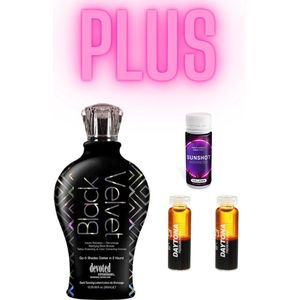 Devoted Creations Black Velvet 360 ml PLUS 1X Collagen Sunshot PLUS 2X Daytona Premium Power 6 ml