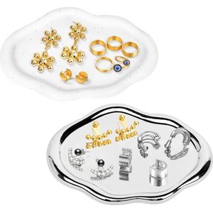 Luvetrex ® Elegant Wolkvormige Keramische Sieradenschaal voor Decoratie en Organisatie