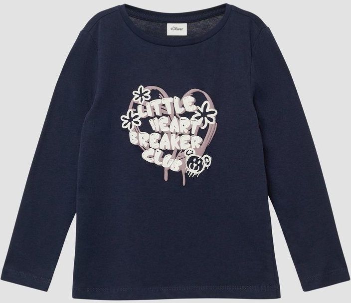 s.Oliver - T-Shirt - Zacht Katoen - Lange Mouwen