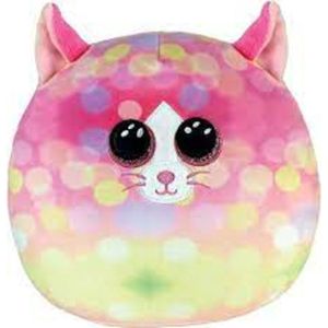 TY Squish a Boo Sonny Pink Cat 31 cm