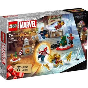 LEGO Marvel Avengers Adventskalender 2023 met 24 Cadeautjes - 76267