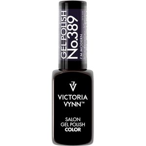 Victoria Vynn – Salon Gelpolish 389 I’m Modern - donker paars - gel polish - gellak - nagels - nagelverzorging - nagelstyliste - uv / led - nagelstylist - callance