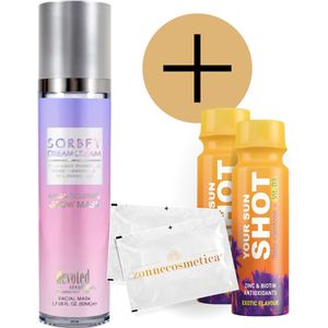 Devoted Creations - Sorbet Dream Cream + 2 Your Sun Shots + 2 Verfrissingsdoekjes