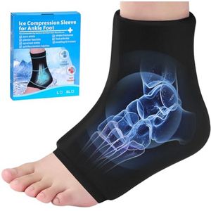 Voet IJszak voor Achillespeesontsteking en Enkelverstuiking - Koudepakking voor Zwelling en Plantaire Fasciitis