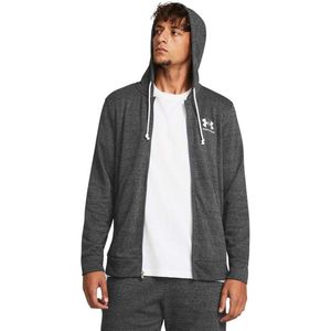 Under Armour - Rival Terry - Hoodie - Grijs - Badstof - Lichtgewicht