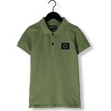 Rellix Polo Ss Plque Polo's & T-shirts Jongens - Polo shirt - Groen - Maat 176