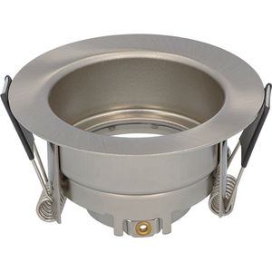 Mari - LED Inbouwspot - RVS - Diameter 85mm - GU10 Fitting incl. lamphouder - IP65 voor badkamer en buiten - Rond