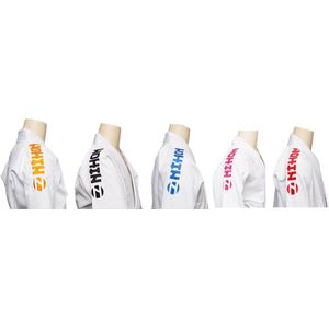 Judopak Nihon Rei 2.0 borduring | Zwart (Maat: 160)