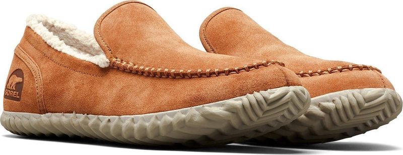 Sorel - Dude Moc - Pantoffel - Bruin - Suède