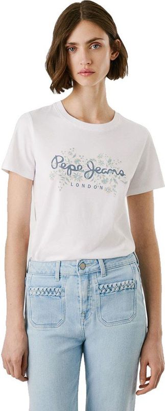 Pepe Jeans Shirt 'BERO'  duifblauw / wit