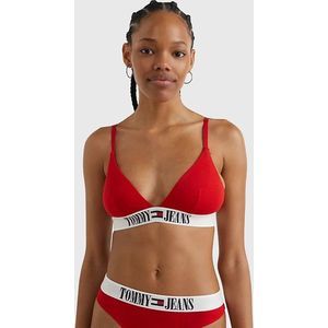 Tommy Hilfiger - Triangel Bralette - Rood - Maat XS