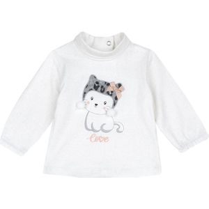 Chicco Babykleding meisjes/baby T-shirt met lange mouwen katoen Maat 62