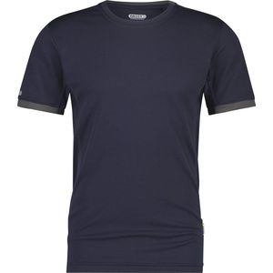 DASSY® Nexus T-shirt - maat XL - NACHTBLAUW/ANTRACIETGRIJS