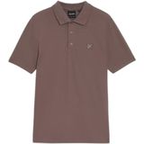 Lyle And Scott - Superfine Katoen - Herenpolo - Paars