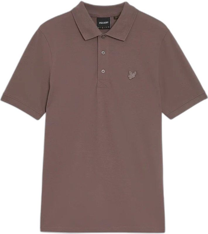 Lyle And Scott - Superfine Katoen - Herenpolo - Paars