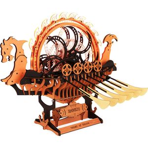 Robotime ROKR Viking Dragon Ship LK802 - Bouwpakket - Knutselen - Modelbouw - Volwassenen