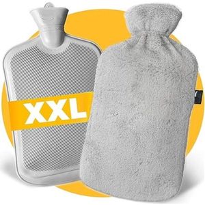 Zylo® Oplaadbare Kruik - Elektrische Kruik - 3,5L met Deksel - 8 uur Warmte - 45x25x4cm - Grijs