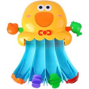 Badspeelgoed baby en peuter - inktvis met waterglijbaan