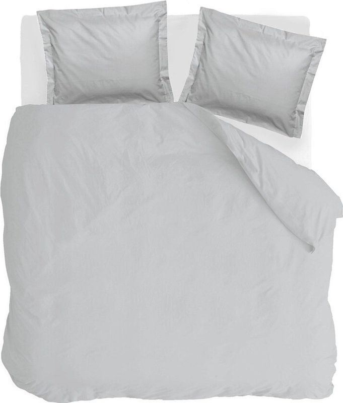 Walra - Dekbedovertrek Forever Cotton - Licht Grijs - 200x220 - 100% Percale Katoen