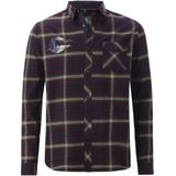 Jan Vanderstorm - OLSGREN - Overhemd - Donkerlila - Grote Maten