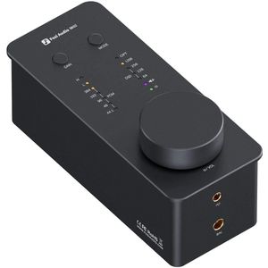 Fosi Audio SK02 – USB-C DAC en hoofdtelefoonversterker – 32bit/384kHz & DSD256 – Compacte Hi-Res audio adapter – ESS-chip