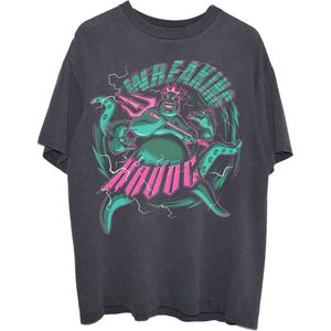 Disney Ariel - The Little Mermaid - Ursula Wreaking Havoc Unisex T-shirt - S - Zwart