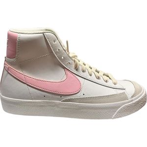 Nike - Blazer mid '77 - Sneakers - Kinderen - Wit/Roze - Maat 38.5