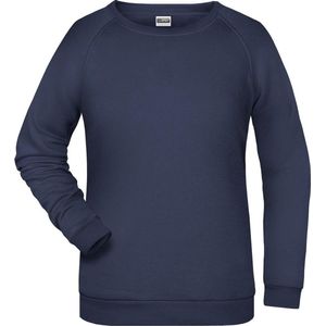 James And Nicholson Dames/dames Basic Sweatshirt (Marine)