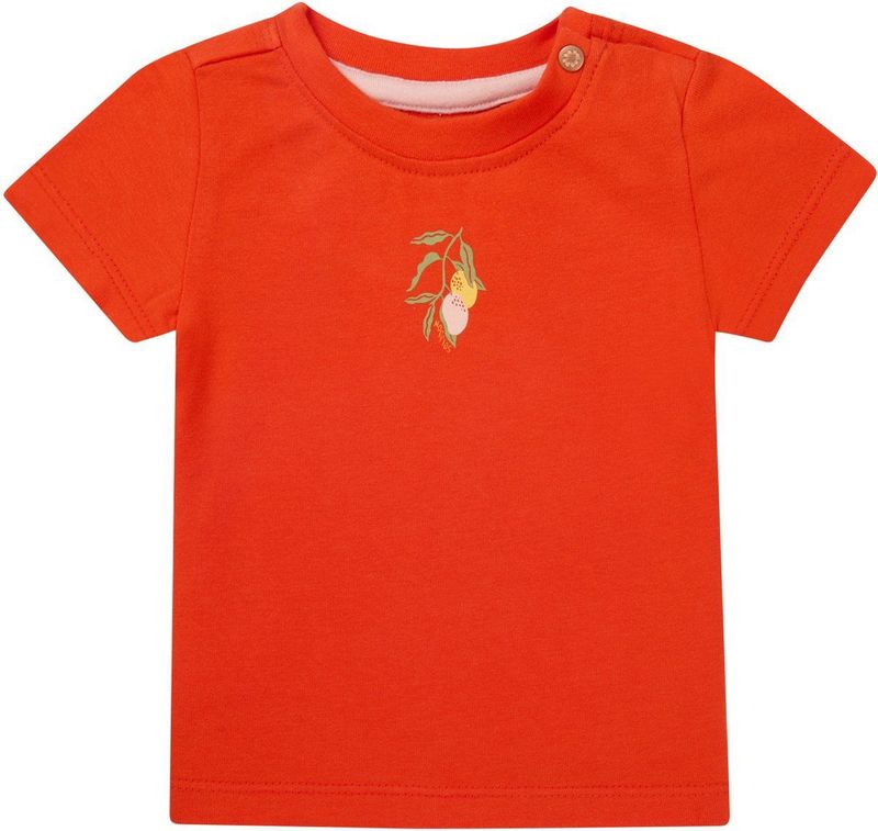 Noppies Shirt 'Minkler'  pasteelgeel / pastelgroen / kreeft / pastelroze