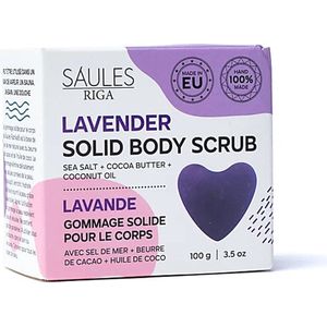Natuurlijke Scrub Zeep Lavendel