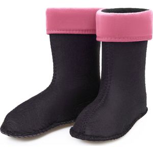 Ladeheid Sokken voor Regenlaarzen Modell LA-KL-EVA-Kids en KL050 – Fleecesokken – 35 – Lichtroze - LA-KL-045