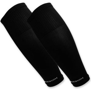 Tapedesign Tubes Voetbalkousen Voetloos - Zwart | Maat: ONE SIZE