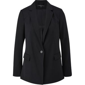 comma - Damesblazer - 9999 - Relaxed Fit